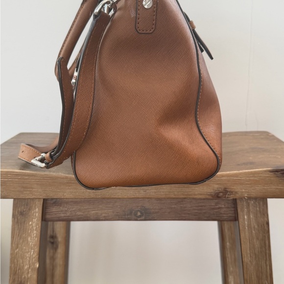 Michael Kors Tan Leather Satchel - Picture 7 of 13